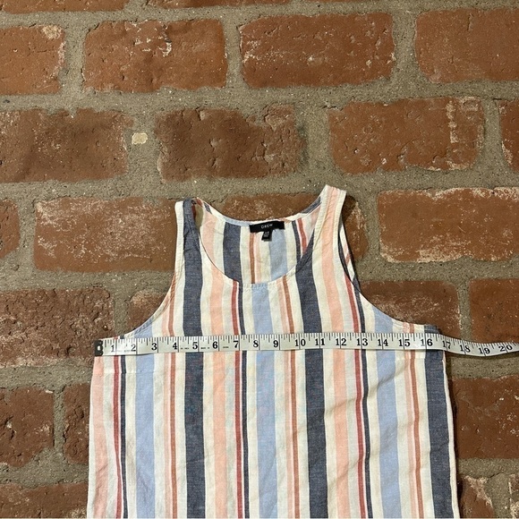 DREW Anthropologie striped Linen mix tank top size XS - Picture 7 of 15
